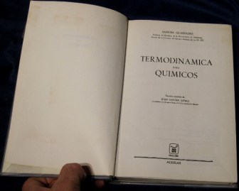 TERMODINAMICA PARA QUIMICOS SAMUEL GLASSTONE